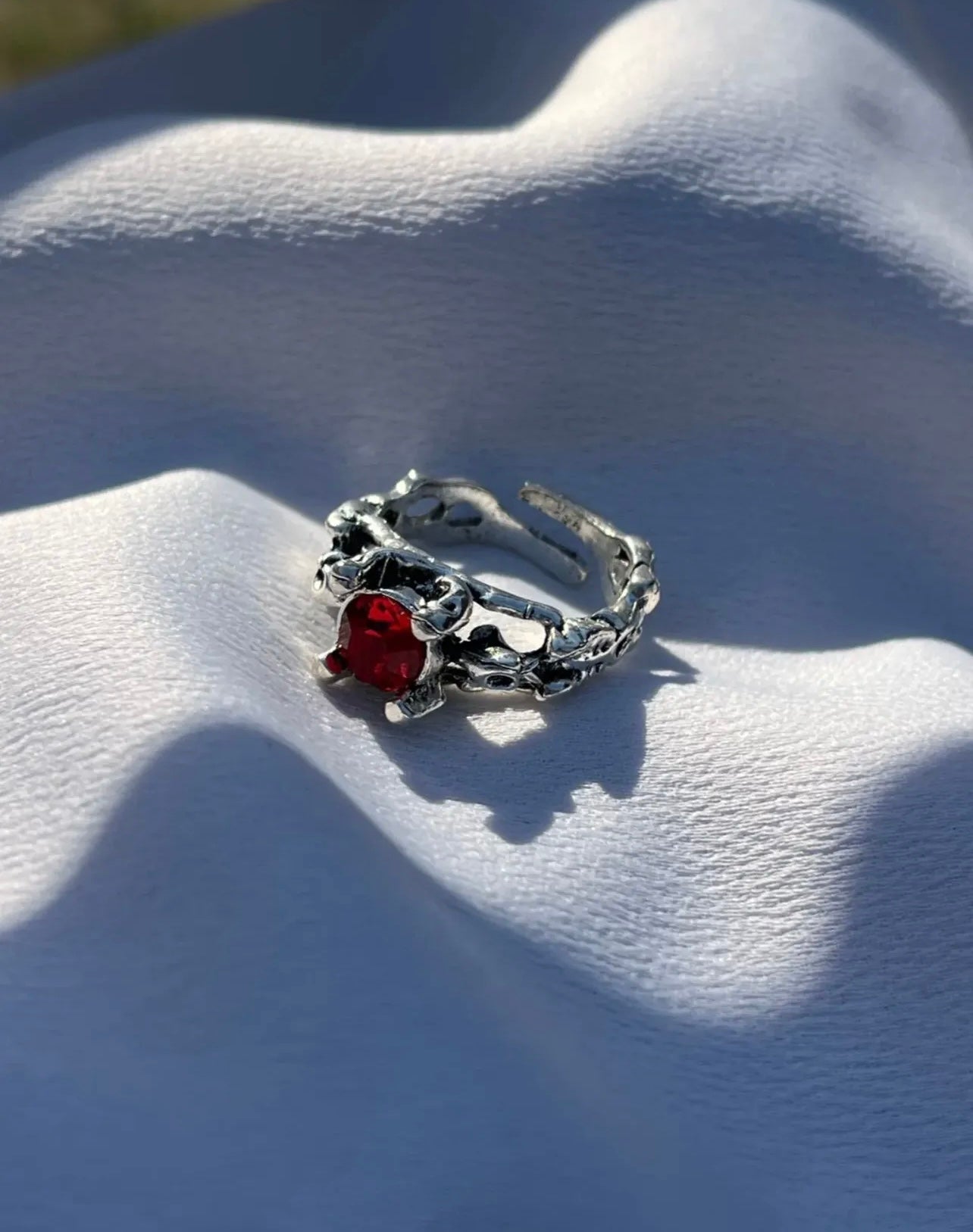 Red stone Ring