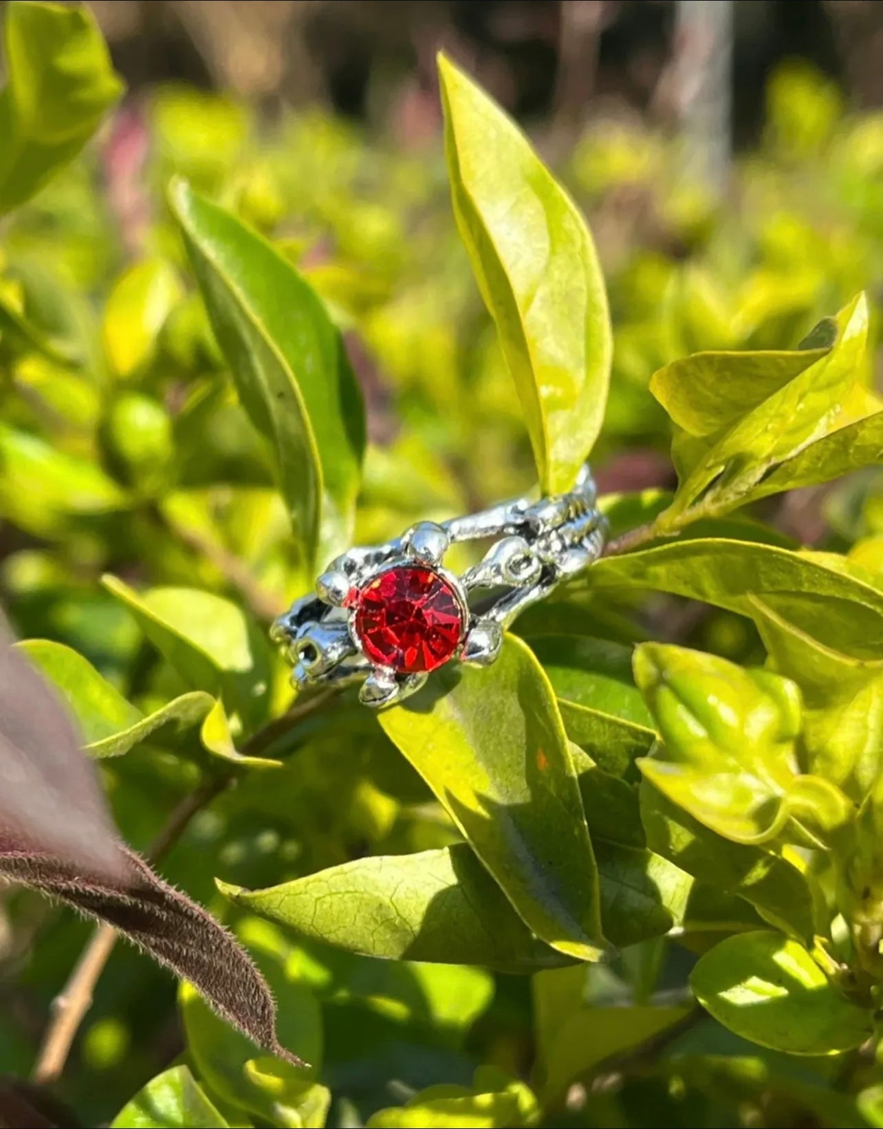 Red stone Ring