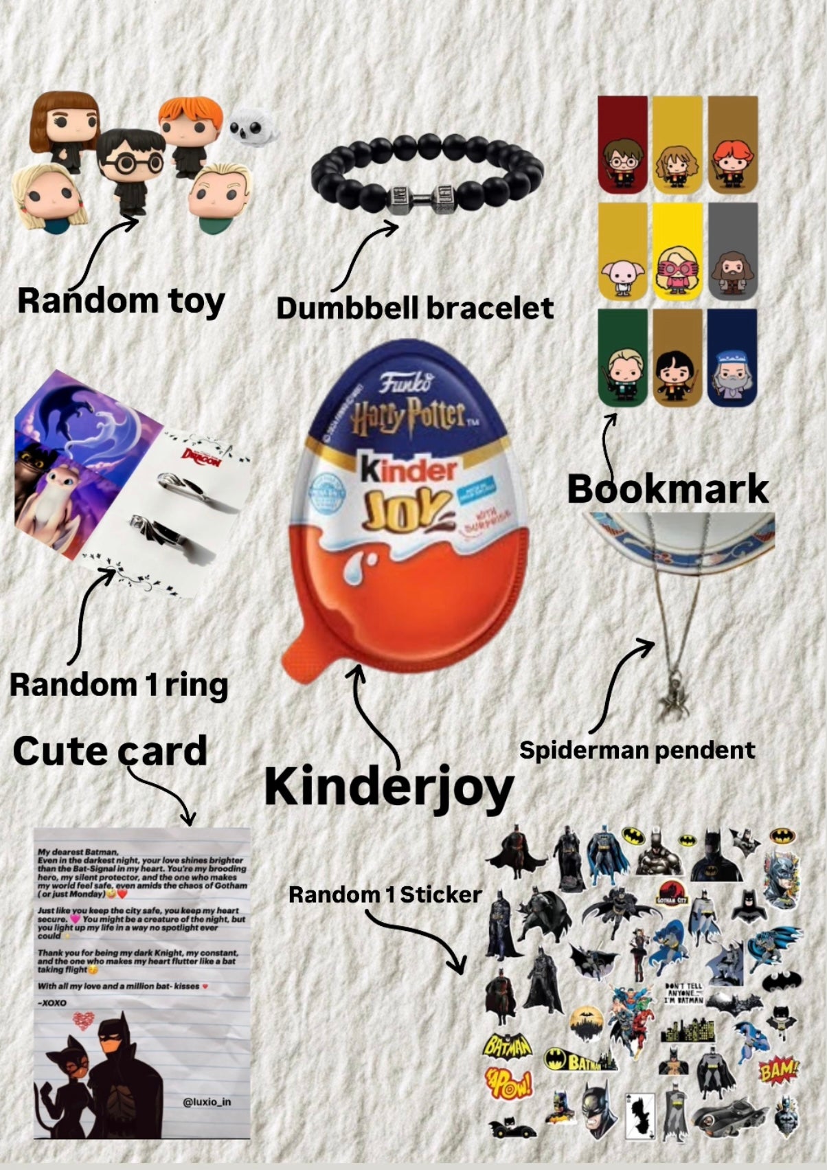 Harry potter Customized Kinderjoy