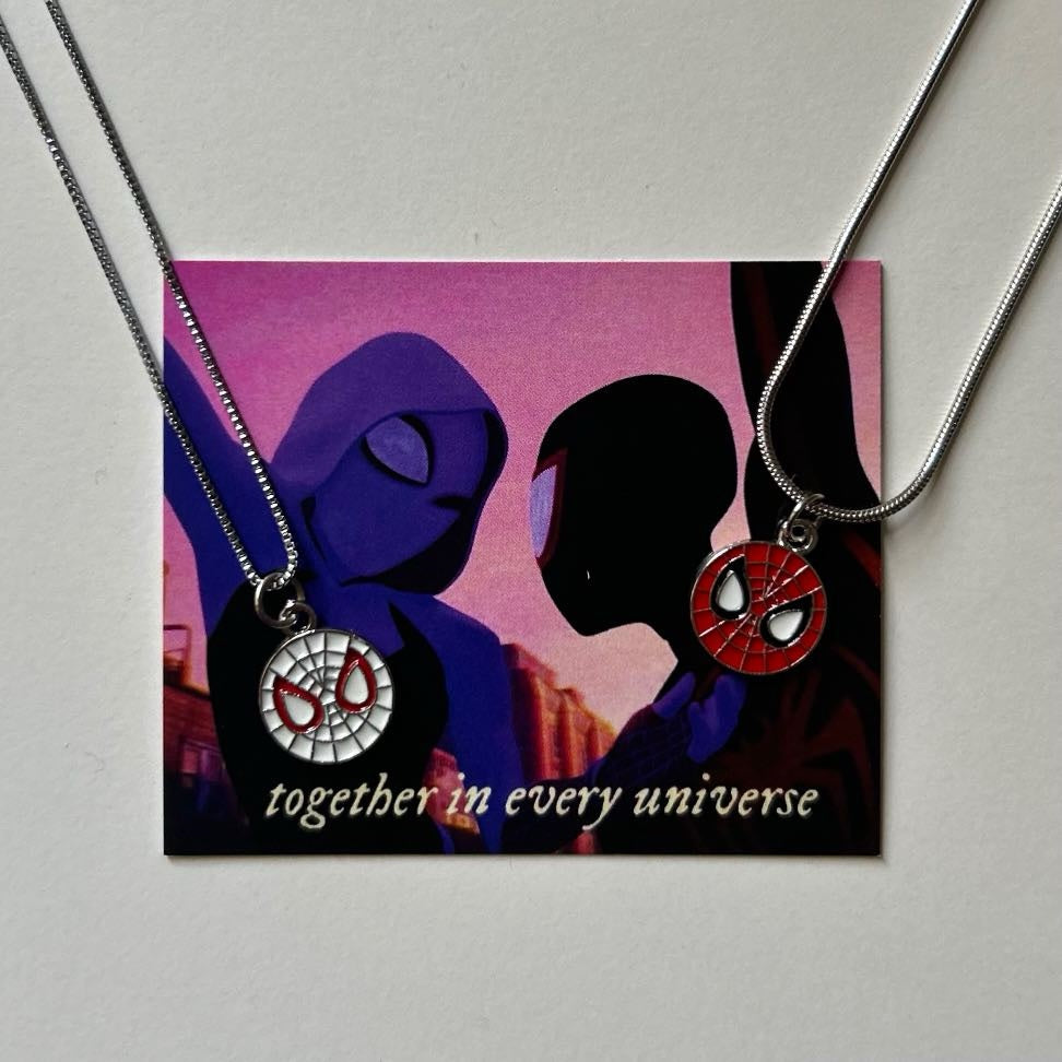 Spider-Man Couple Necklaces