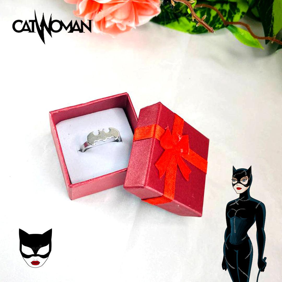 Unisex Stainless Steel Cat Women Ring