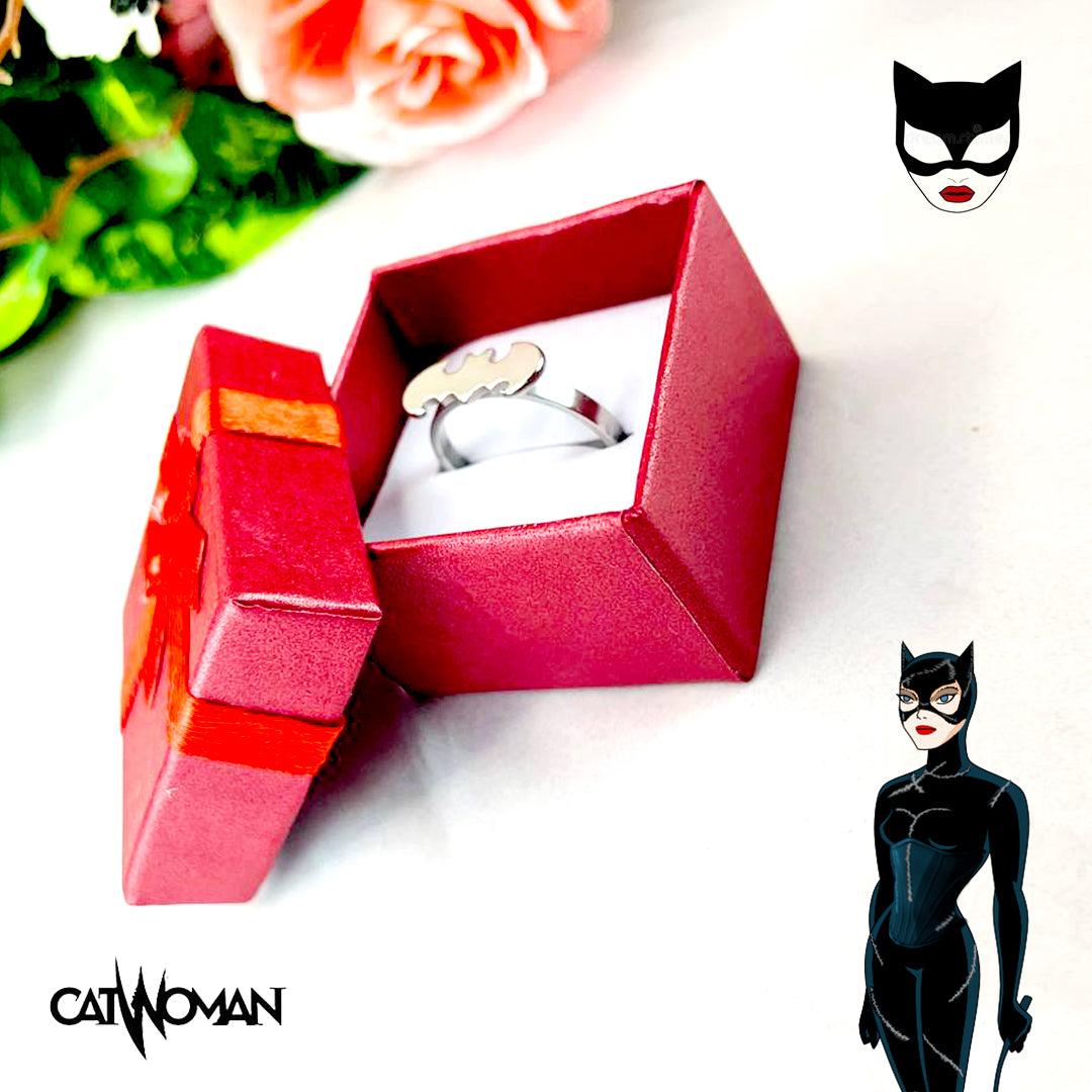 Unisex Stainless Steel Cat Women Ring