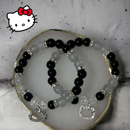 Matching Hello Kitty Bracelet Duo