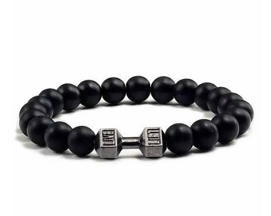 Dumbbell bracelet