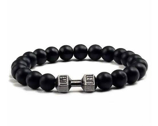 Dumbbell bracelet